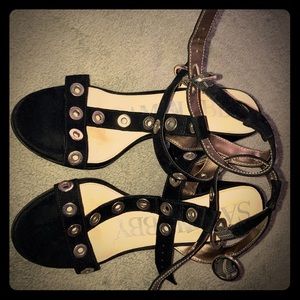 Black heels